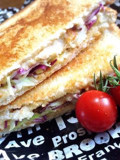 からあげリメイク♪♪ホットサンド♡-レシピのメイン写真