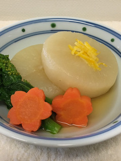 春らしく♪ 菜の花と大根の煮物 30分-レシピのメイン写真