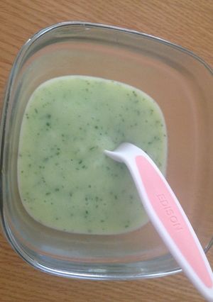 キュウリの豆乳スープ☆離乳食-レシピのメイン写真