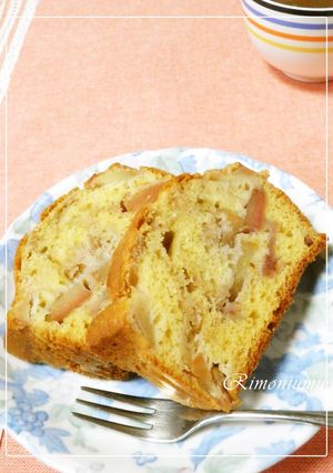 HM✿いちごラム✿アップルパウンドケーキ-レシピのメイン写真