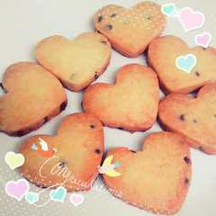 รูปของ ♥お店みたいな幸せチョコチップクッキー♥