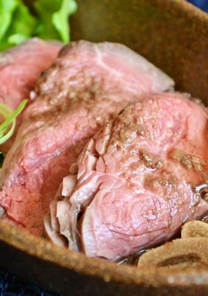 炊飯器で簡単　柔らかローストビーフ　-レシピのメイン写真