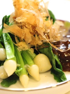 春の付け合わせ〜ウグイス菜〜-レシピのメイン写真