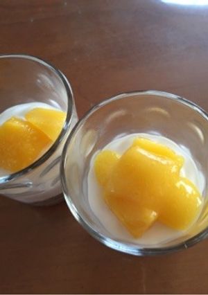 カロリー低めのレアチーズケーキ-レシピのメイン写真