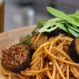 やわらか茄子とひき肉のミートソース☆