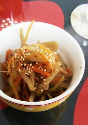 はちみつで❗きんぴらごぼう-レシピのメイン写真