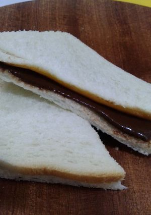 チョコとチーズの簡単サンドイッチ-レシピのメイン写真