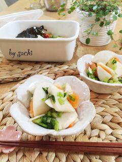 【作り置き】かぶと人参の甘酢漬け-レシピのメイン写真