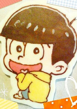 ✨キャラチョコ初心者がおそ松さん✨-レシピのメイン写真