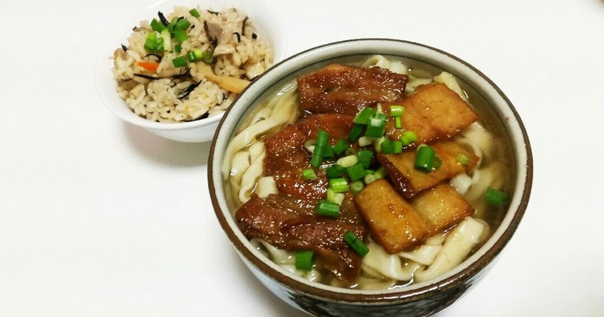 基本からアレンジまで!思わずつくりたくなる「沖縄そば 手作り 三枚肉」のレシピ集 | クックパッド