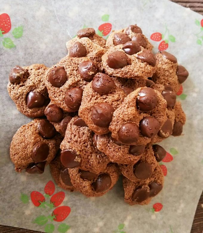 大量生産！チョコチップメレンゲクッキー♪-レシピのメイン写真