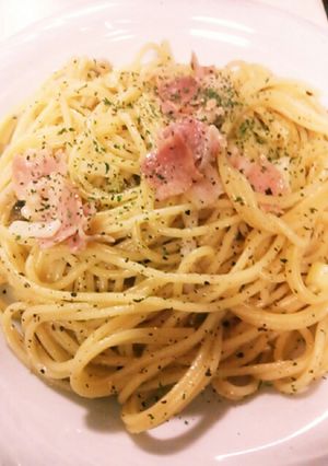 しめじとベーコンの簡単パスタ-レシピのメイン写真