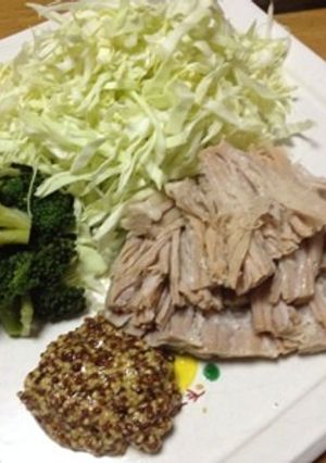 もも肉であっさり塩豚-レシピのメイン写真