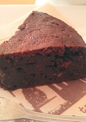 しっとり酒粕チョコケーキ-レシピのメイン写真