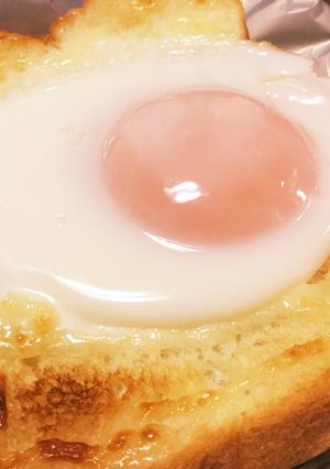 朝にぴったり!半熟卵トースト-レシピのメイン写真