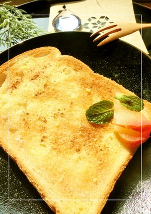 パルメ×バター×シュガー＊斑×斑トースト-レシピのメイン写真