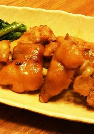ムッチリプルプルの豚足煮　おつまみにも-レシピのメイン写真