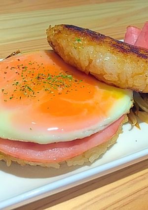 簡単！ライスバーガー-レシピのメイン写真