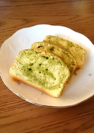 抹茶のマーブルパウンドケーキ-レシピのメイン写真