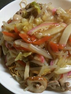 簡単皿うどん-レシピのメイン写真