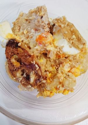 蓮根味噌ポテサラ♪-レシピのメイン写真