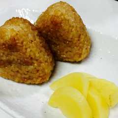 รูปของ 余ったご飯で 簡単 焼きおにぎり