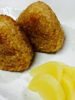 余ったご飯で 簡単 焼きおにぎり-レシピのメイン写真