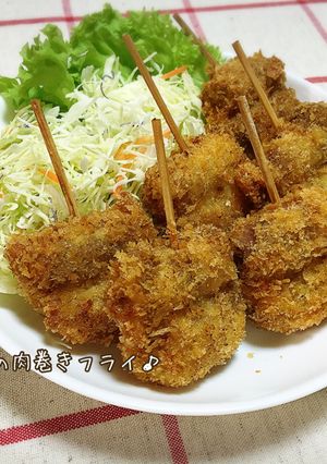 超簡単！美味しい！肉巻きネギフライ♪-レシピのメイン写真