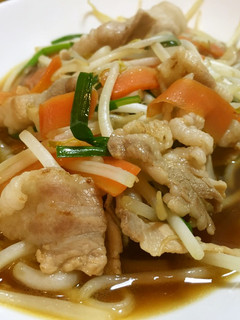 シャキシャキもやしバラ肉炒め-レシピのメイン写真