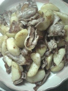 ジャガイモと豚肉の炒めたん-レシピのメイン写真
