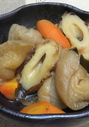 凍み大根の煮物-レシピのメイン写真
