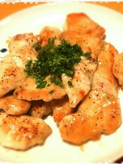 ☆ピリッと柚子胡椒のきいた鶏胸肉焼き☆-レシピのメイン写真