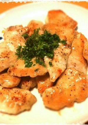 ☆ピリッと柚子胡椒のきいた鶏胸肉焼き☆-レシピのメイン写真