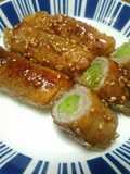 キャベツの豚肉巻き