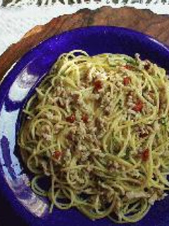 豚と梅のパスタ-レシピのメイン写真