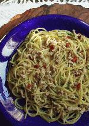 豚と梅のパスタ-レシピのメイン写真