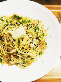 鶏とキノコの和風梅おろしパスタ♡-レシピのメイン写真