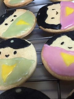 お雛様のアイシングクッキー-レシピのメイン写真