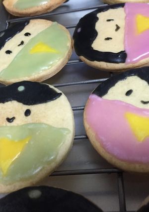 お雛様のアイシングクッキー-レシピのメイン写真