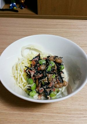 ひじきの煮物★リメイク/ひじマヨ-レシピのメイン写真