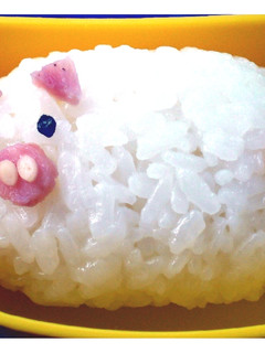 ブタおにぎり-レシピのメイン写真