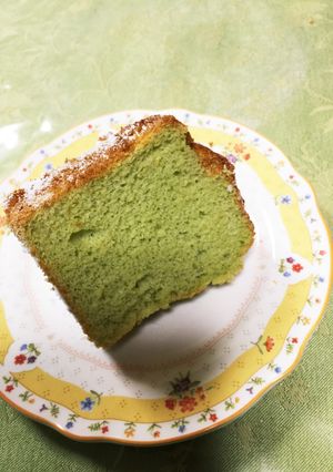 抹茶シフォンケーキ☆簡単で美味しい-レシピのメイン写真