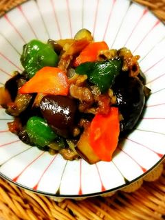 1位絶品☆なすと豚肉の甘辛味噌炒め☆弁当-レシピのメイン写真