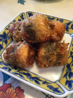 イワシの梅しそ巻き揚げ-レシピのメイン写真