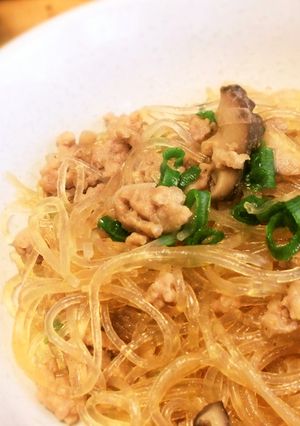 ぱぱっと！麻婆春雨-レシピのメイン写真