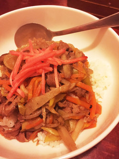 具沢山の牛丼-レシピのメイン写真