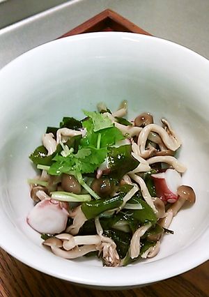 しめじとタコのナムル-レシピのメイン写真