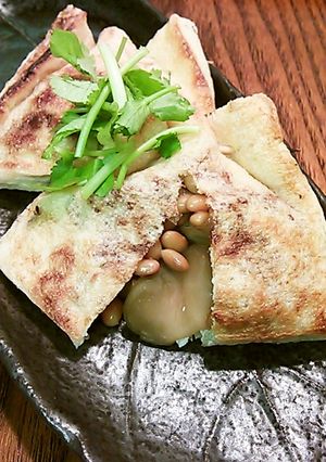 納豆ザーサイコンコン焼き-レシピのメイン写真