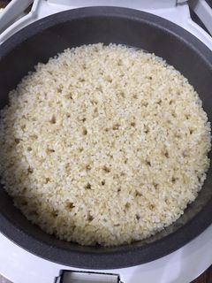 玄米100%炊飯器でめっちゃ美味しく-レシピのメイン写真