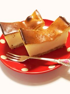 モチモチ食感?!お豆腐のチーズケーキ-レシピのメイン写真